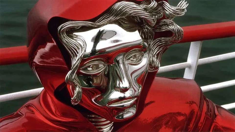 Chrome Bust With Braided Metal Hair In · Variant 1 preview