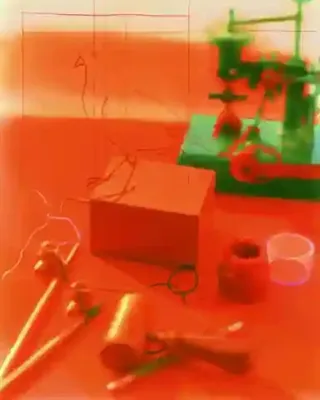 Museum Conservation Laboratory Restoring An Ancient Mechanical · Variant 2 preview