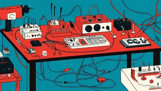 Tabletop Inventor'S Workshop Filled With Peculiar Analog Study 1 preview