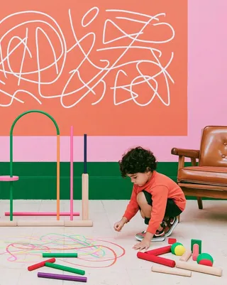 Child Architect Assembling A Fantastical Modular Playground · Variant 4 preview