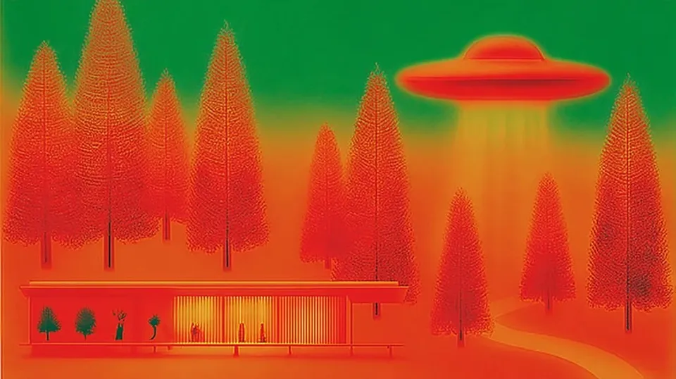 Interstellar Museum Kiosk Cataloging Mysterious Folk Artifacts · Variant 1 preview