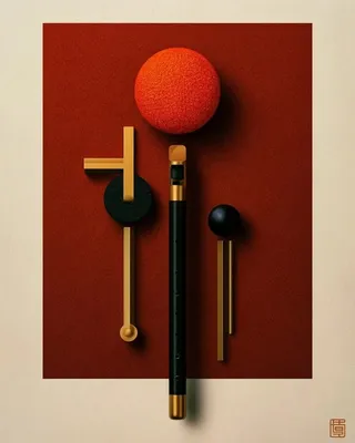 Abstract Graphic Musical Score · Variant 4 preview