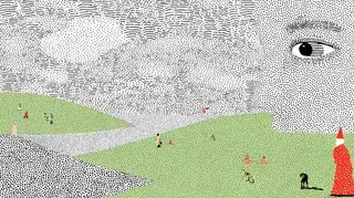 Cheerful Golfers Stroll Across Rolling Green Hills · Variant 2 preview