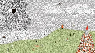 Cheerful Golfers Stroll Across Rolling Green Hills · Variant 4 preview