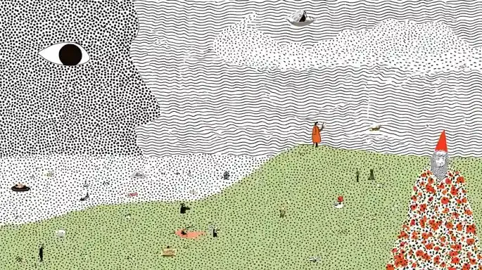 Cheerful Golfers Stroll Across Rolling Green Hills · Variant 4 preview