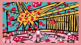 Midnight Roller Rink With Comet-Shaped Lights And · Variant 3 preview
