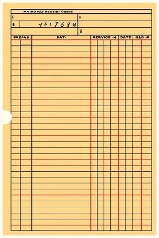 Municipal Water Meter Inspection Card · Variant 3 preview