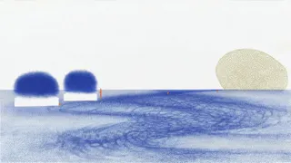 Blue Swirling Vortex Around A Dark Void · Variant 2 preview