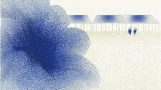 Blue Swirling Vortex Around A Dark Void · Variant 4 preview
