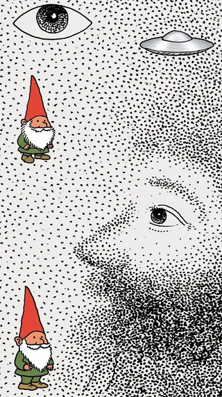 The Stippled Watchers · Variant 2 preview