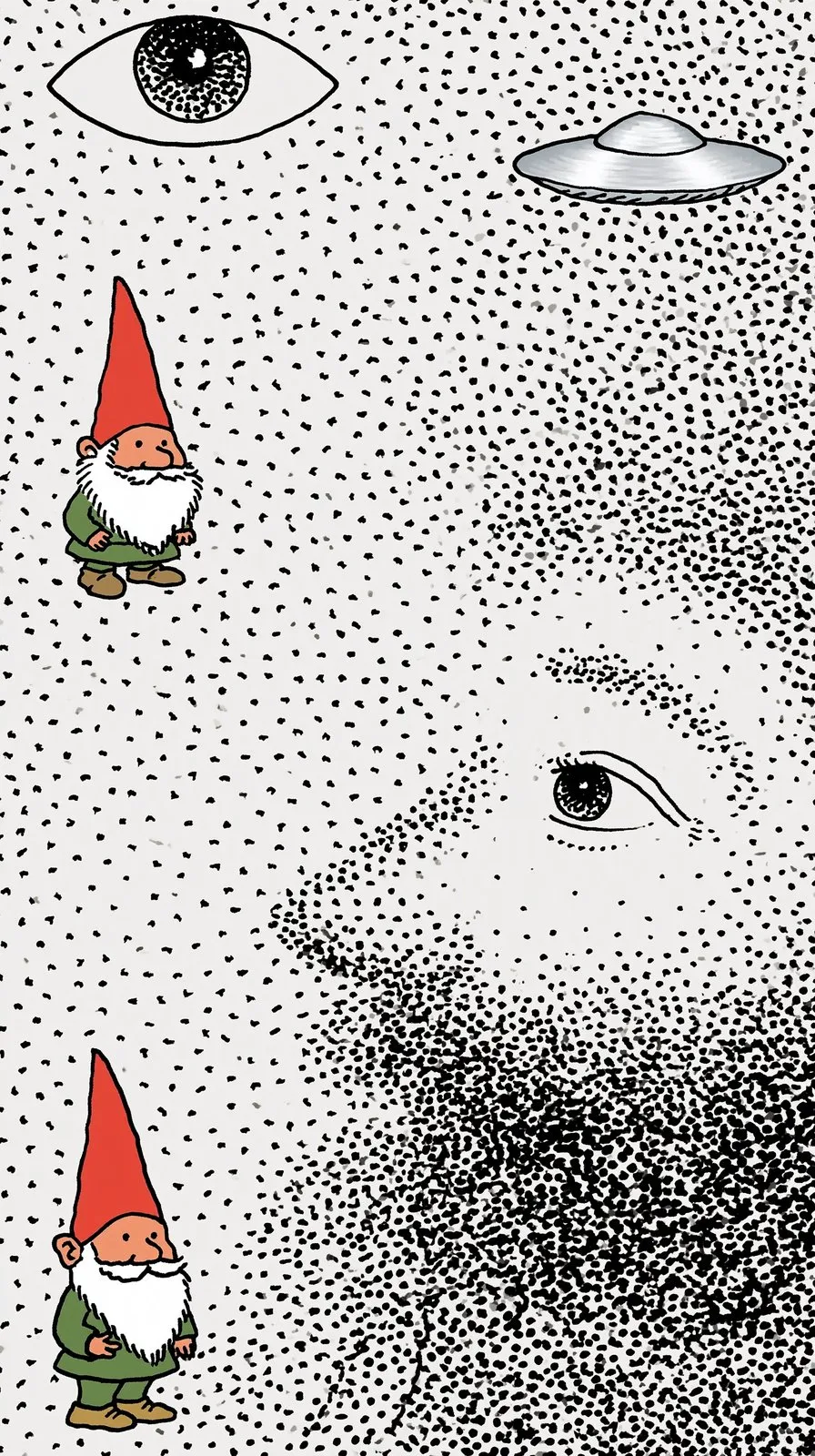 The Stippled Watchers · Variant 2 preview