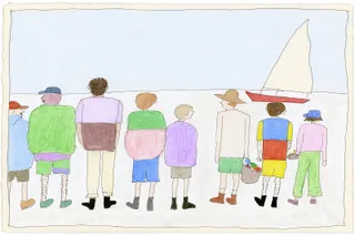 Teen Sailors Walking Home From A Small Study 1 · Variant 2 preview