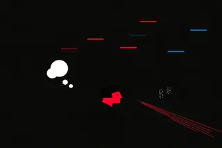 Curious Inventor Watching Glowing Thought-Bubbles Stream Like · Variant 1 preview
