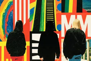 Two Best Friends Touring A Futuristic City · Variant 1 preview