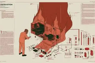 Ceremonial Repair Technician Blessing An Exploded-View Solar preview