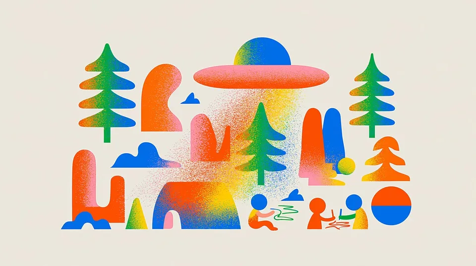 Signal Over the Campground · Variant 1 preview