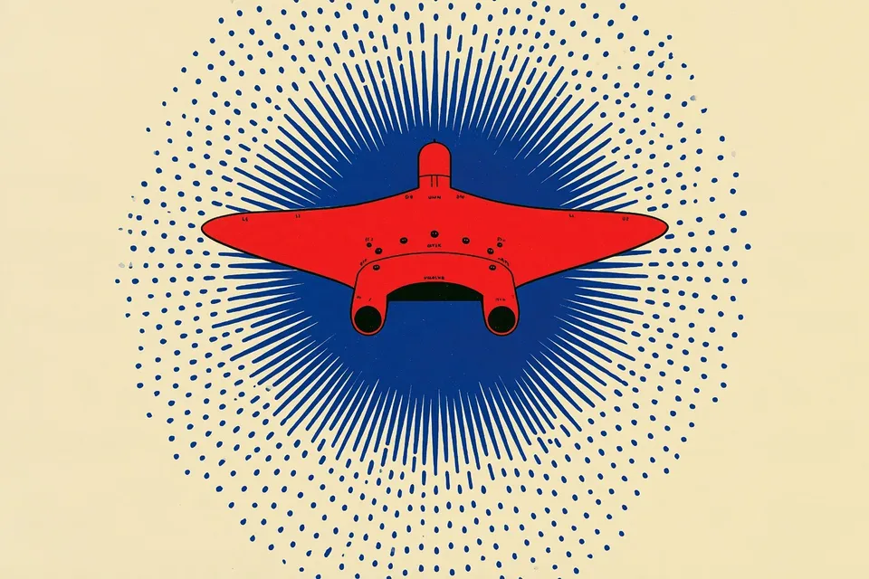 Exploded-View Robotic Manta Ray Diving Through A Study 2 · Variant 3 preview