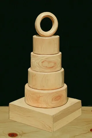 Wooden Stacking Rings Toy preview