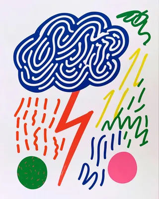 an interactive children's science museum exhibit about the anatomy of thunderstorms · Variant 1 preview