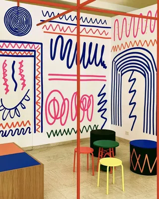 an interactive children's science museum exhibit about the anatomy of thunderstorms · Variant 2 preview