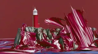 Lighthouse On A Basalt Cliff Study 2 · Variant 2 preview