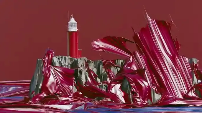 Lighthouse On A Basalt Cliff Study 2 · Variant 2 preview