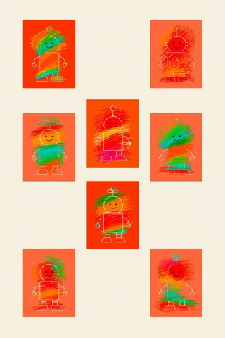 Rainbow Robot Gallery preview