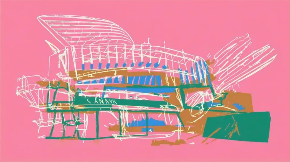 Meticulous Cutaway Diagram Of A Flying Theater · Variant 4 preview