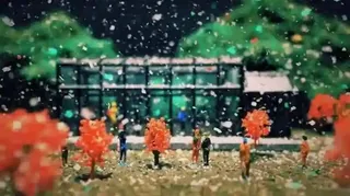Miniature Coral Puppets Fold The Horizon Through preview