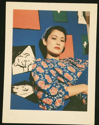 1970S Fragrance Campaign With An Elegant Figure · Variant 4 preview