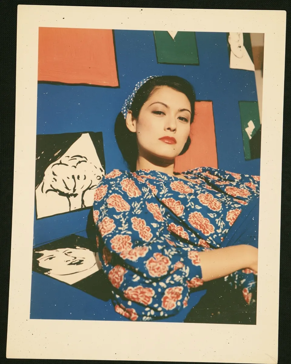 1970S Fragrance Campaign With An Elegant Figure · Variant 4 preview